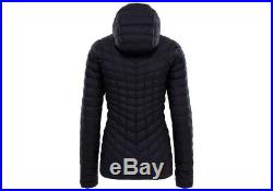 The NORTH FACE Thermoball Black Hooded Jacket Medium Ladies Woman BNWT Insulated