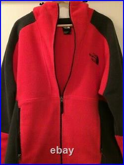 The North Face 94 Rage Classic Retro FZ Fleece Hoodie Rose Red M NWT Mens TNF
