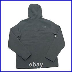 The North Face Apex Bionic Hoodie Jacket Dark Grey Heather New WithTags Men's L