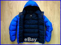 The North Face Argento Hoodie 700 Down Men's Puffer Jacket M Hooded Nuptse
