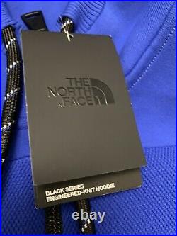 The North Face Black Series Engineered Knit Hoodie Blue Mens Large $350 Sacai