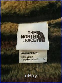 The North Face Campshire Faux Fur Pullover Hoodie L, BRITISH KHAKI TIGER CAMO PR