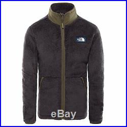 The North Face Campshire Mens Hoody Zip Weathered Black New Taupe Green