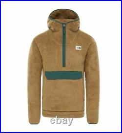 The North Face Campshire Mens Pullover Jacket Sherpa Fleece Hoodie Sz XXL $149
