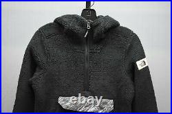 The North Face Campshire Pullover Sherpa Hoodie, Women's Size XS, Black NEW