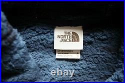 The North Face Campshire Ultra Soft Sherpa Fleece Blue Wing Teal Hoodie Sz Large