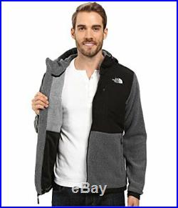 The North Face Denali 2 Hoodie Jacket Men's Recycled, Black, Size X-Large tiG0