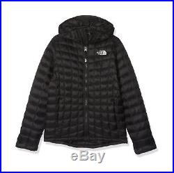 The North Face Girls' Thermoball Hoodie Jacket TNF Black Small