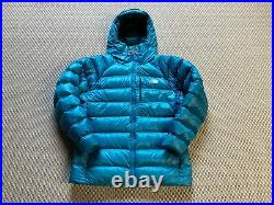 The North Face Hooded Elysium Down Hoody Jacket Blue L / Large RRP £240