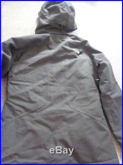 The North Face Inlux Insulated womens sample hooded jacket coat Size M NEW+TAGS