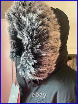 The North Face Isolation men women ladies Unisex Fur Hoody Goose Down Parka Coat