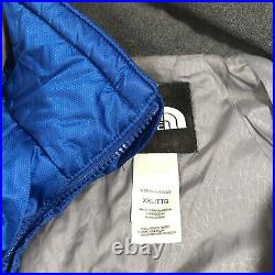 The North Face Jacket Mens 2XL XXL Full ZIp Hoodie Blue Triclimate Hyvent 3 in 1