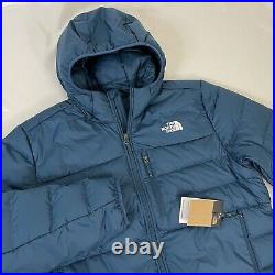 The North Face Jacket Mens XL Aconcagua 2 Hoodie Down Puffer Full Zip 550 NEW