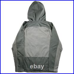 The North Face Jacket Tenacious Hybrid Hoodie Zip Soft Shell Coat Grey Large NEW