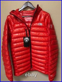 The North Face L3 Down Hoodie Nwt Men's Med Fiery Red