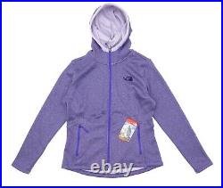 The North Face L90908 Womens Purple Heather Agave Hoodie Size L