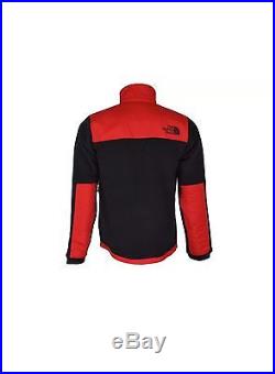The North Face MENS DENALI 2 Jacket RECYCLED Black And Red Size Medium