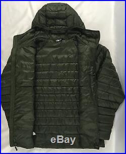 The North Face MEN's Trevail Hoodie Puffer Jacket Rosin Green Size L