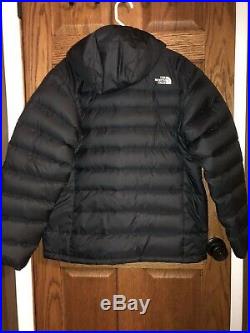 The North Face Men's Aconcagua Hoodie Down Puffer Jacket XL Black