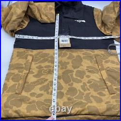 The North Face Men's Fallback Hoodie Jacket Insulated Camo/Black Sz Medium