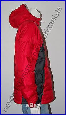 The North Face Men's Gatebreak Down Jacket Medium Hoodie Red CNW7 Price $230