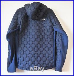 The North Face Men's IMPENDOR THERMOBALL HYBRID HOODIE Insulated Jacket Navy M