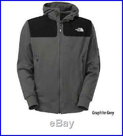 The North Face Men's Jacket Eldridge Full-Zip Hoodie Graphite Grey Size Large