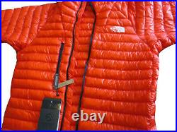 The North Face Men's L3 LT Down Hoodie Climbing Jacket Fiery Red, NEW $330