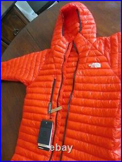 The North Face Men's L3 LT Down Hoodie Climbing Jacket Fiery Red, NEW $330