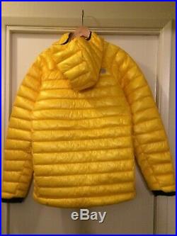 The North Face Men's Summit L3 Down Hoodie Canary Yellow MENS LARGE (L)