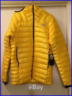 The North Face Men's Summit L3 Down Hoodie Canary Yellow MENS Small (S)