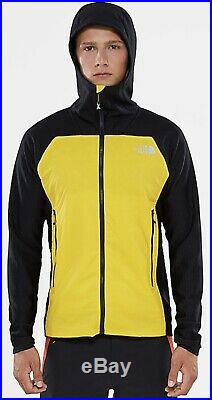 The North Face Men's Summit Series L3 Ventrix Hybrid Hoodie YellowithBlack $250