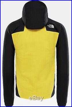 The North Face Men's Summit Series L3 Ventrix Hybrid Hoodie YellowithBlack $250