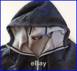 The North Face Men's TECH SHERPA HOODIE Luxury Fleece Hooded Jacket Urban Navy M