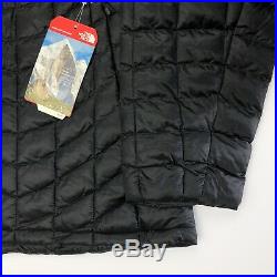 The North Face Men's ThermoBall Insulated Jacket Hoodie Black XXL