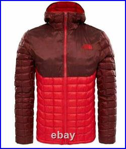 The North Face Men's Thermoball Hoodie, T9382AMLD, TNF Red/Sequoia Red, Size L