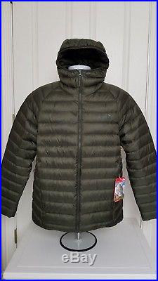 The North Face Men's Trevail Hoodie Down Jacket Puffer Nwt Green