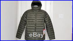 The North Face Men's Trevail Hoodie Down Jacket Puffer Nwt Green