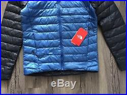 The North Face Men's Trevail hoody Down Jacket Large, turkish sea / urban navy