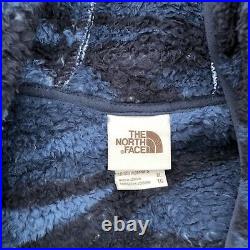 The North Face Mens Campshire Pullover Hoodie Sherpa Fleece Blue Wing Size XL