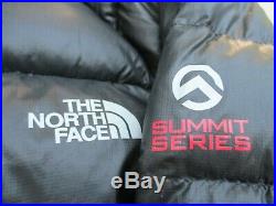 The North Face Mens Elysium 700 Down M Black Hooded Jacket Summit Series Hoodie