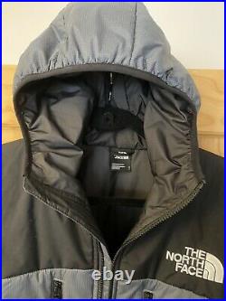 The North Face Mens Himalayan Jacket Size Small Coat Hoody Hooded Grey Charcoal
