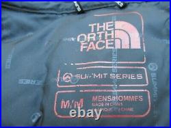 The North Face Mens Quince 800 Pro Summit Series Goose Down Hoodie Jacket M Red