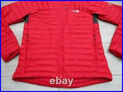 The North Face Mens Quince 800 Pro Summit Series Goose Down Hoodie Jacket S Red