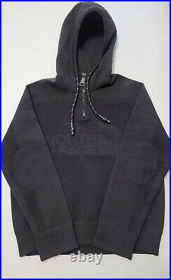 The North Face Mens Small Black Series Engineered Knit Popover Hoodie Womans M