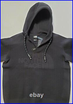The North Face Mens Small Black Series Engineered Knit Popover Hoodie Womans M