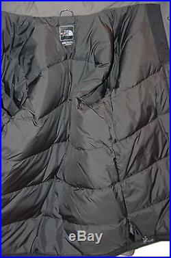 The North Face Mens Taranis Down Jacket Hoodie Medium Waterproof A63X Hyvent