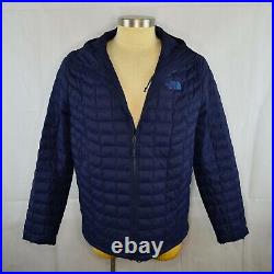 The North Face Mens ThermoBall Hoodie Jacket Size XL in Urban Navy Blue