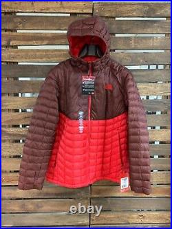 The North Face Mens ThermoBall Insulated Hoodie TNF Jacket NWT XL Sequoia Red