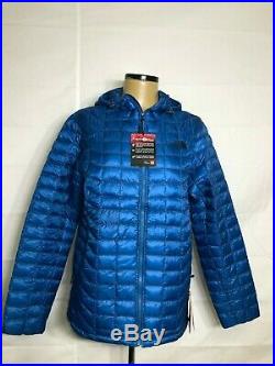 The North Face Mens Thermoball Hoodie Banff blue Large